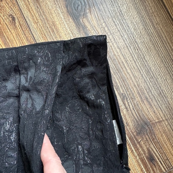 DKNY Pleated Brocade Mini Skirt with Pockets 🖤✨ - Picture 9 of 9